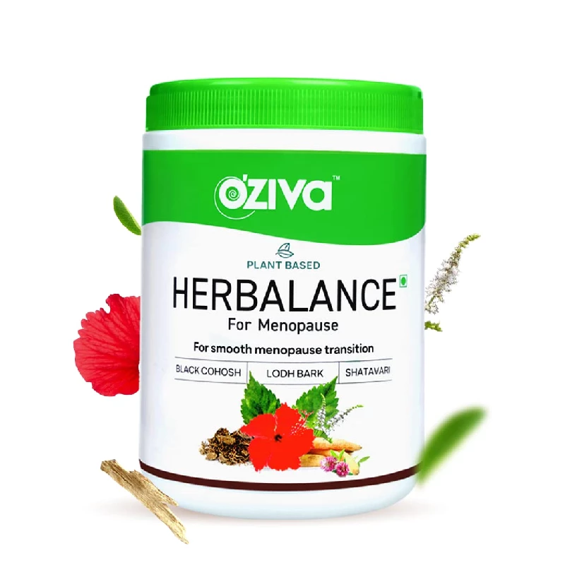 Oziva Plant Based HerBalance Menopause Relief Drink, 250 g-1.webp
